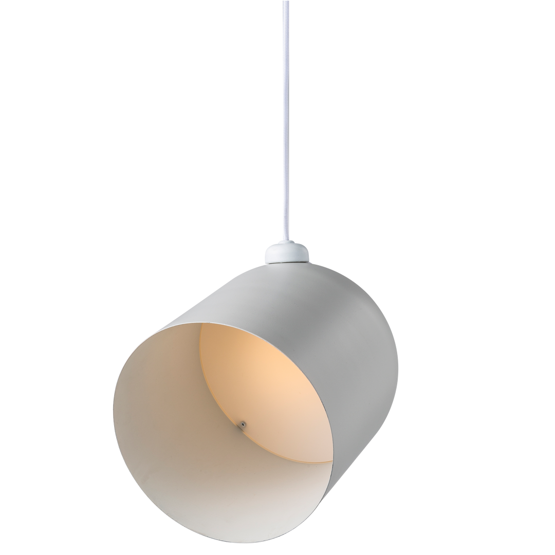 Angle E27 | Pendant | White/Telegrey