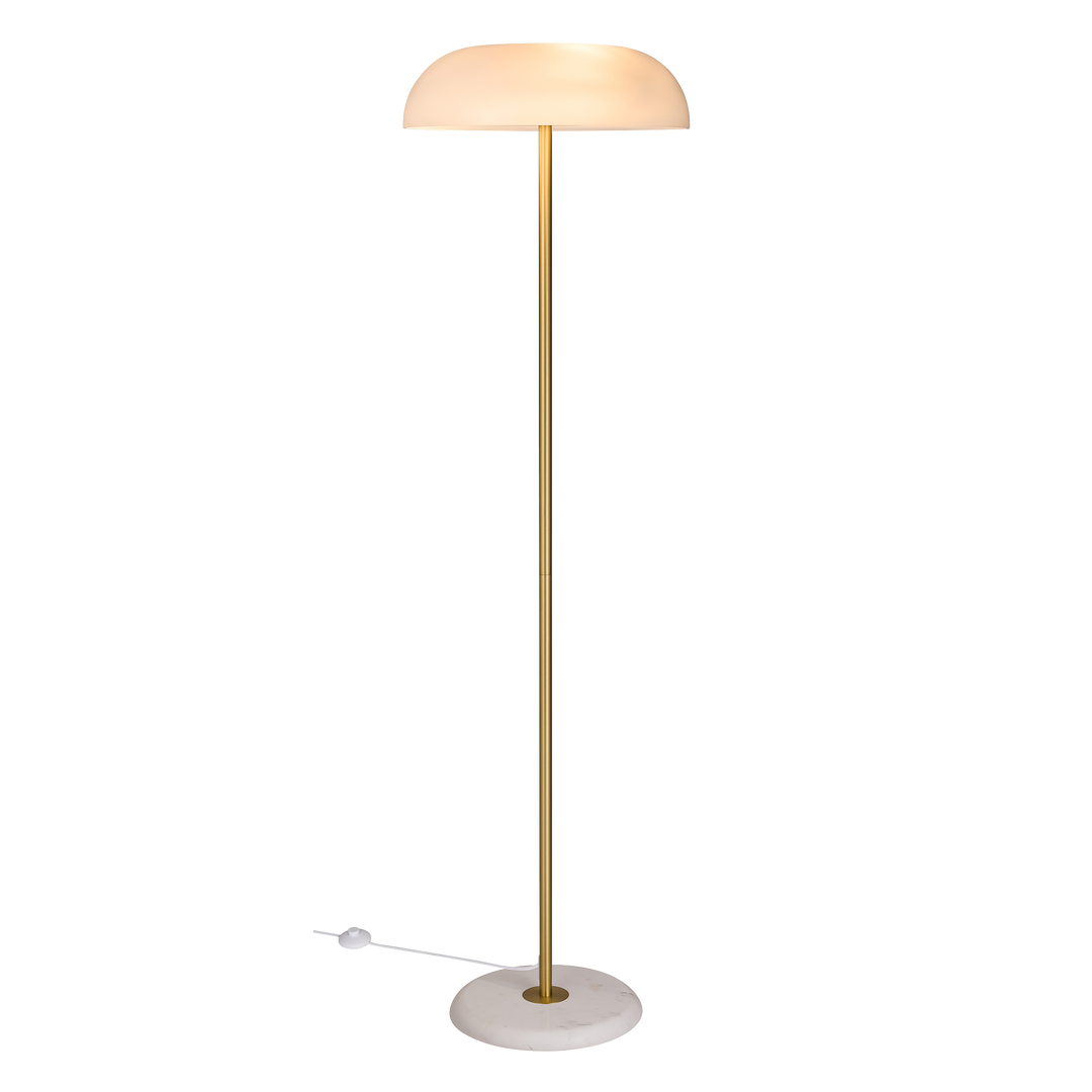 Glossy | Floor lamp | White