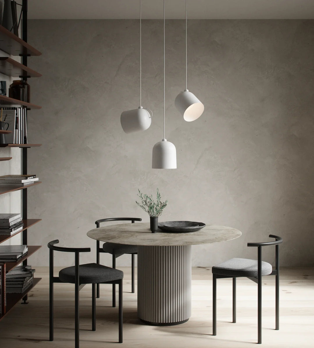 Angle E27 | Pendant | White/Telegrey