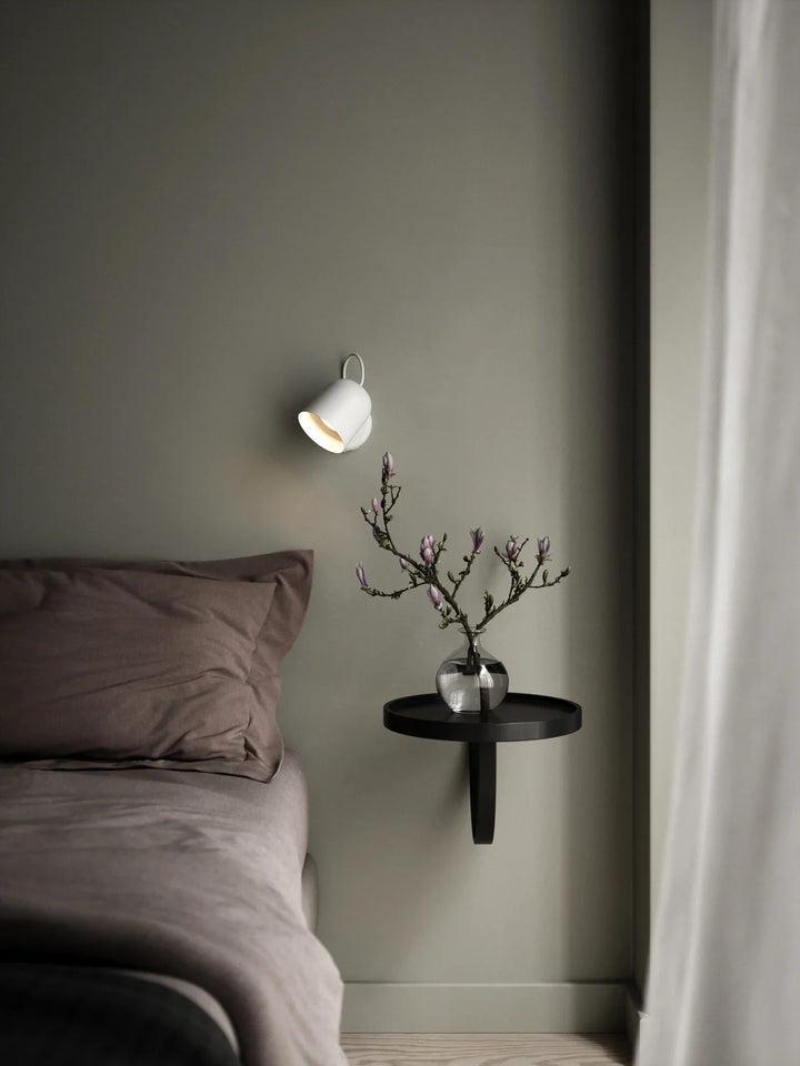 Angle GU10 | Wall light | White/Telegrey