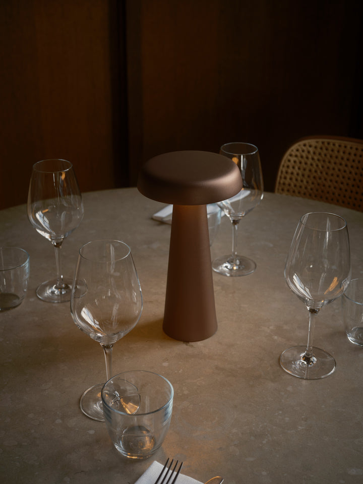 Arcello | Table lamp | Brunished brass