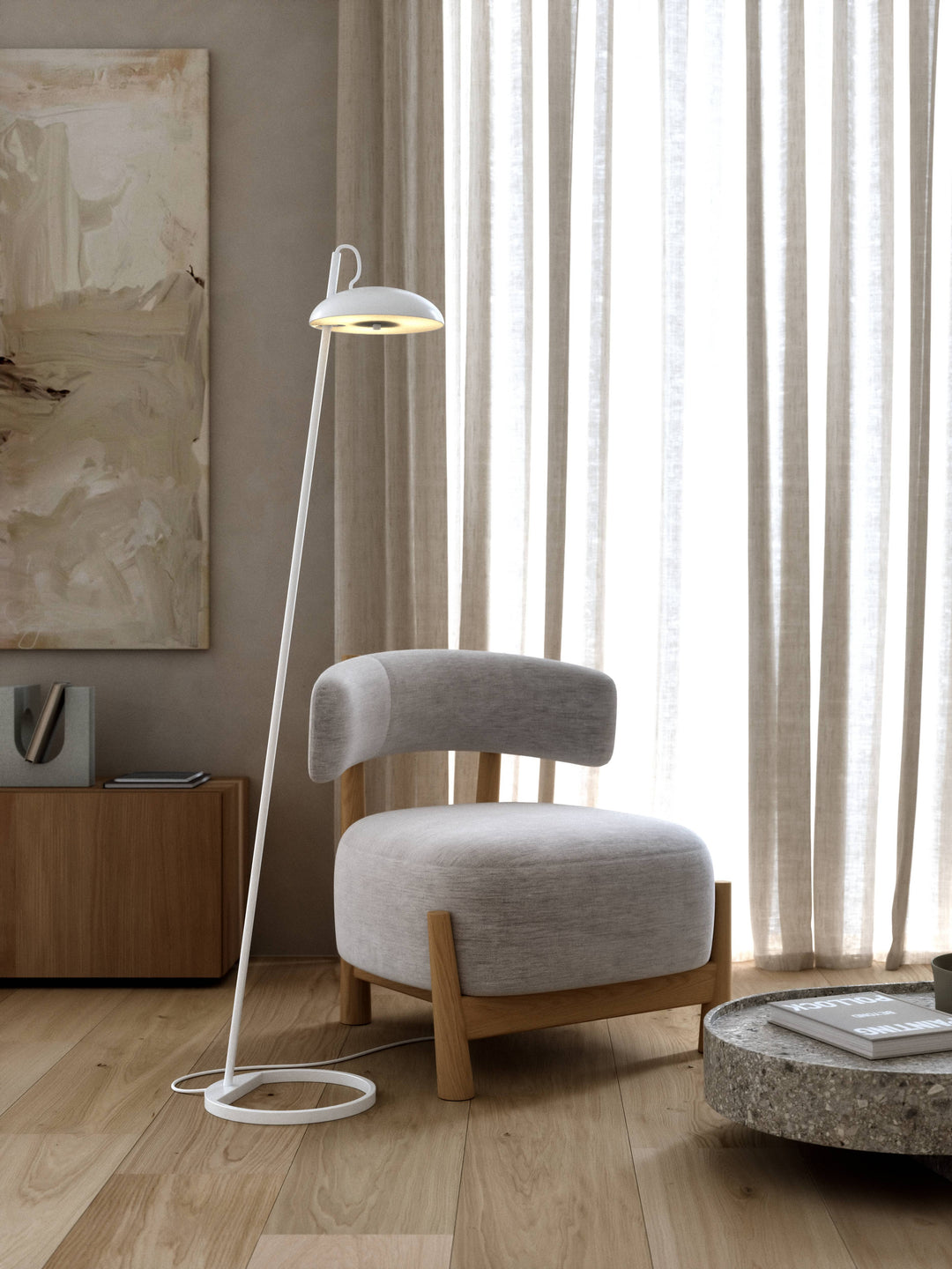 Versale | Floor lamp | White