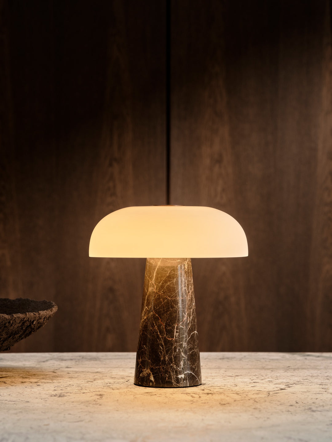 Portable Glossy Mini | Table lamp | Grey Brown