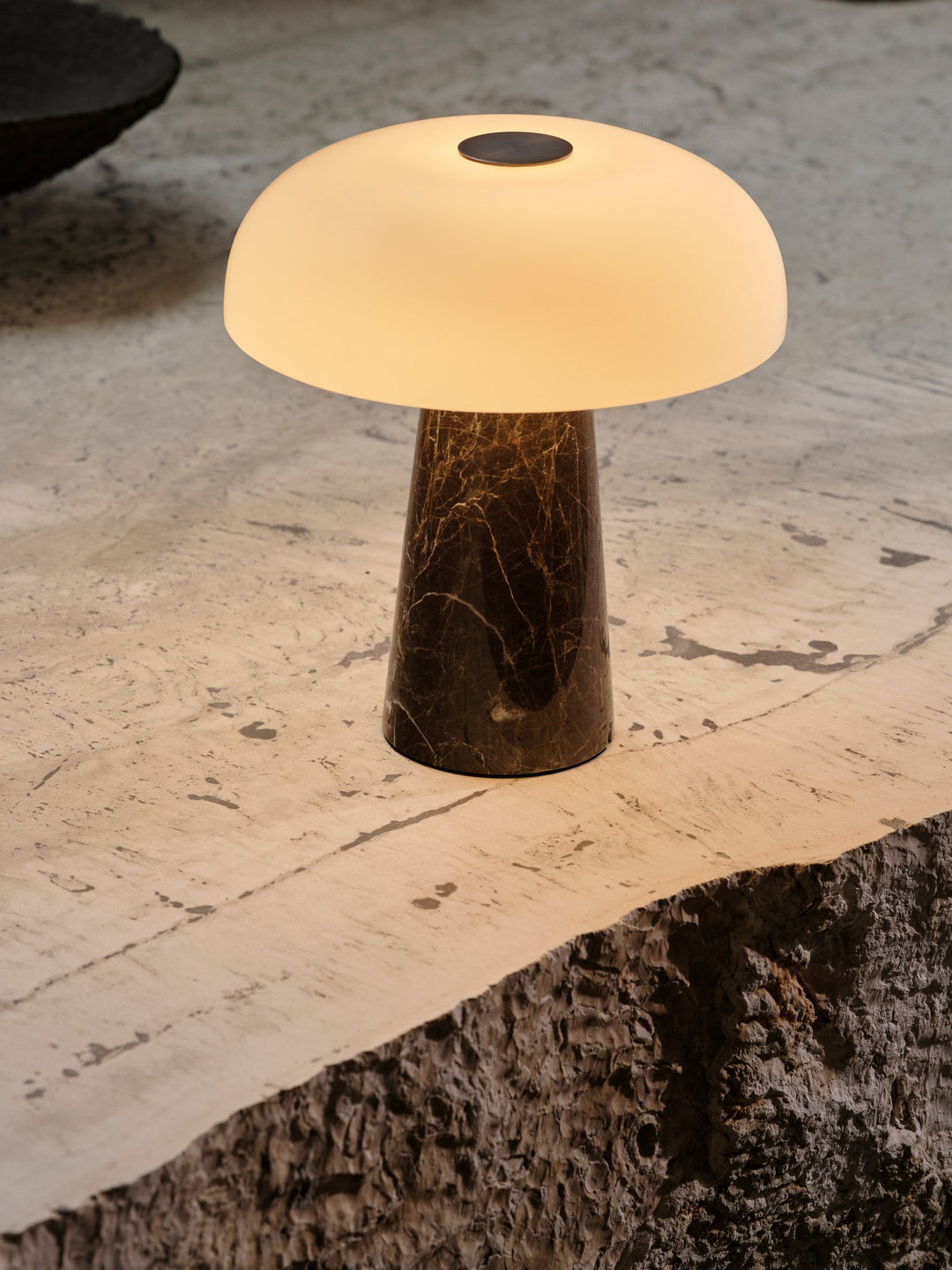 Portable Glossy Mini | Table lamp | Grey Brown