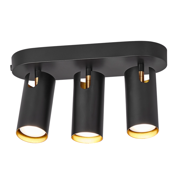 Mimi 3-Spot | Ceiling light | Black