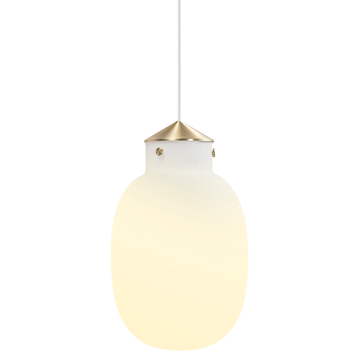 Raito 22 | Pendant | White/Brass