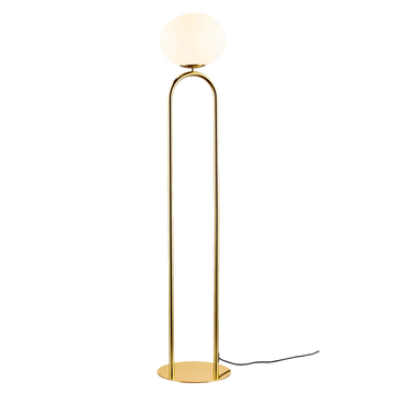 Shapes | Floor lamp | Brass