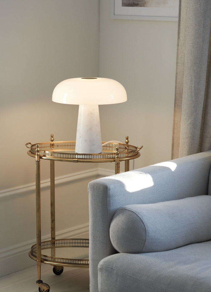 Glossy | Table lamp | Opal white